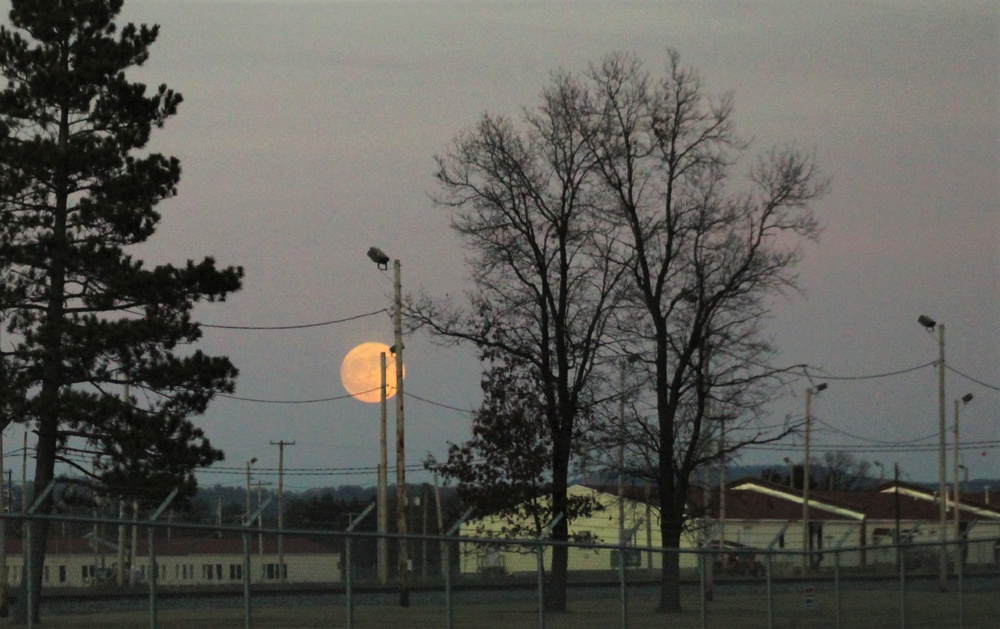 December 2017 Super Moon over Fort McCoy