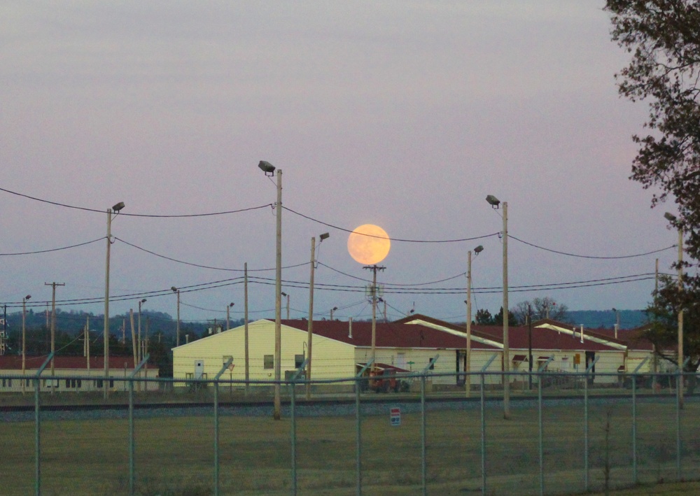 December 2017 Super Moon over Fort McCoy