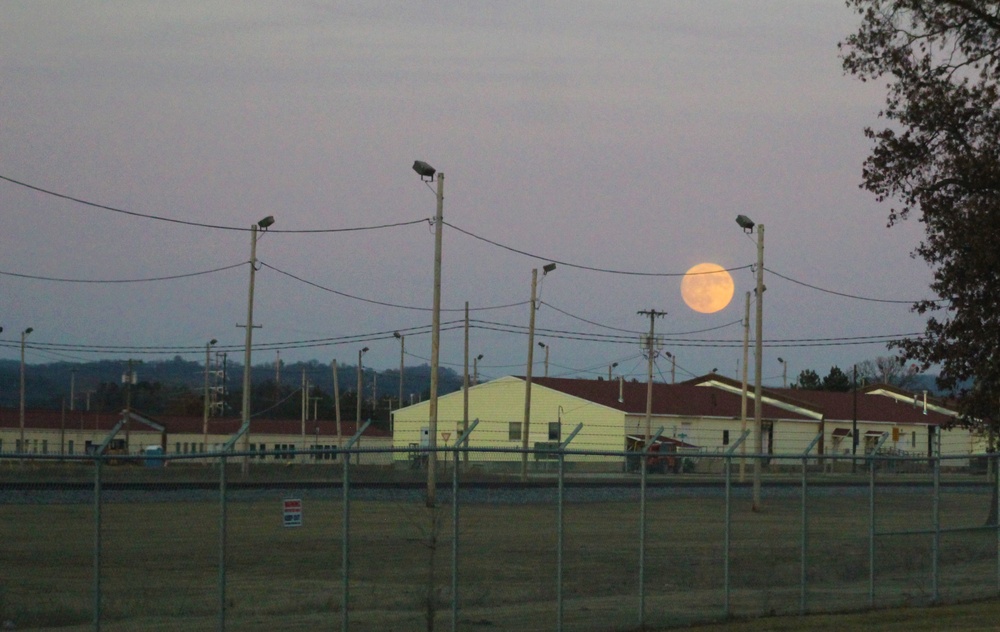 December 2017 Super Moon over Fort McCoy