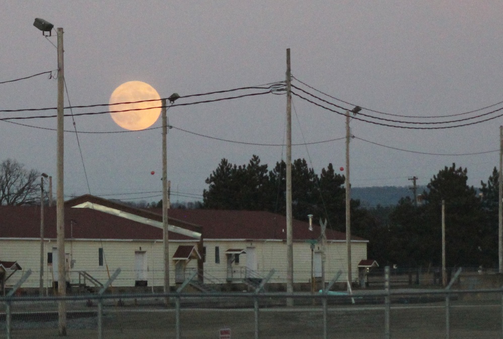 December 2017 Super Moon over Fort McCoy