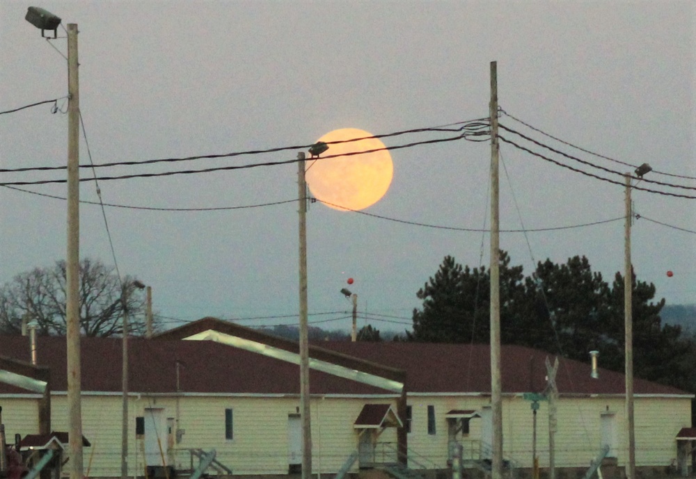 December 2017 Super Moon over Fort McCoy