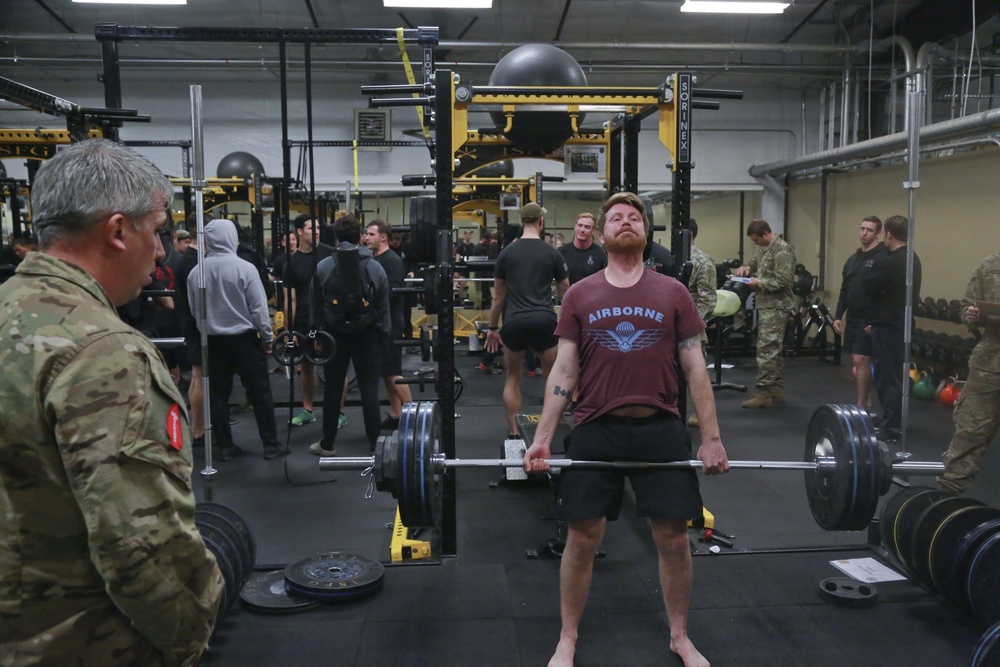 1st SFG(A) Menton Lifting Competition