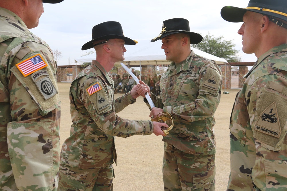 2nd Squadron, 13th Cavalry Regiment change of responsibility