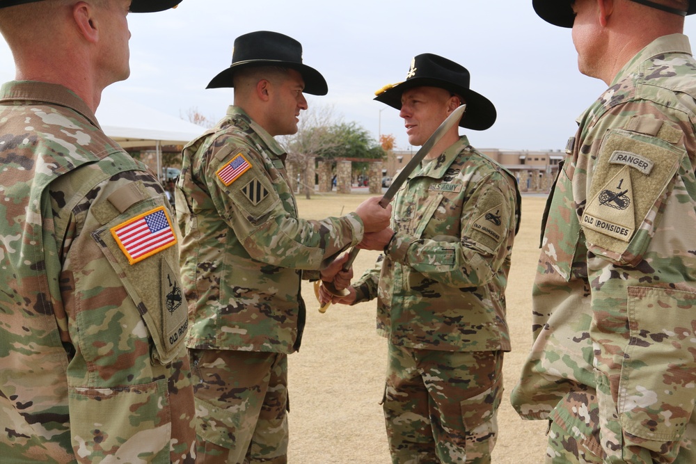 2nd Squadron, 13th Cavalry Regiment change of responsibility