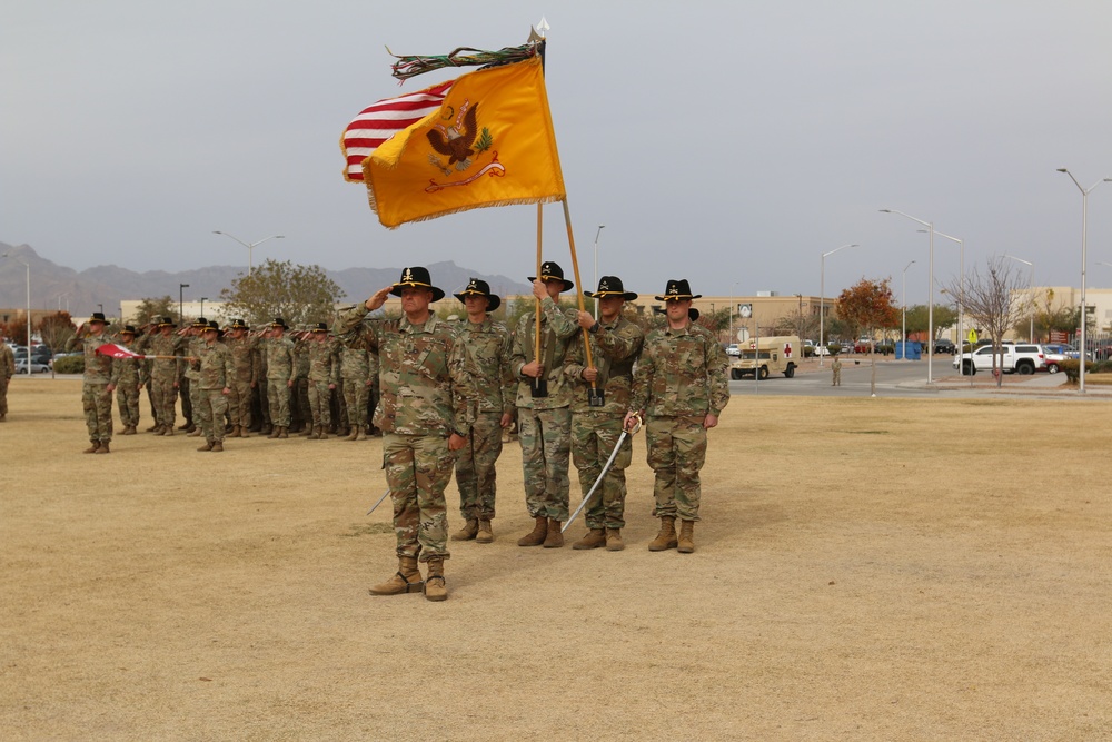 2nd Squadron, 13th Cavalry Regiment change of responsibility