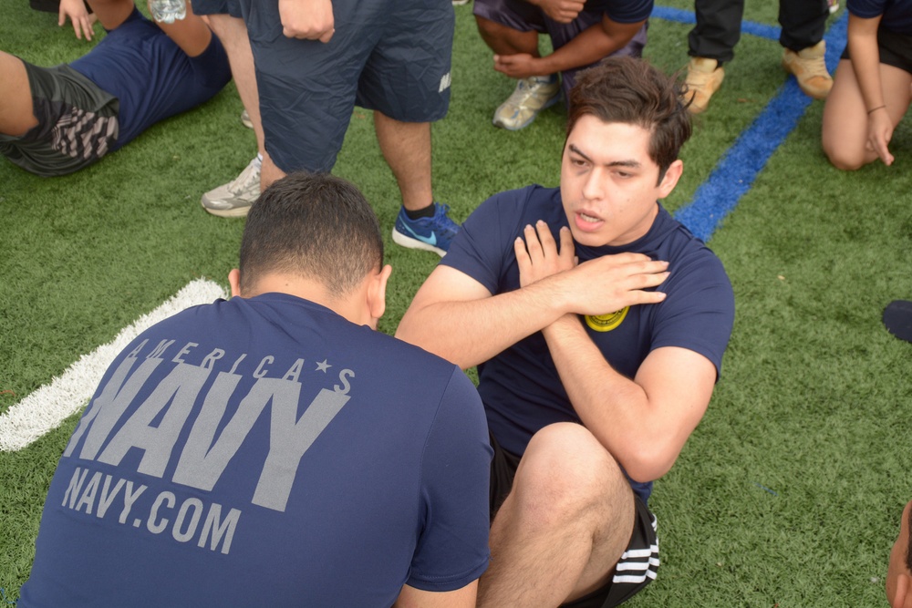NRD San Antonio builds Future Sailor Camaraderie through Mega DEP