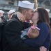 USS Nimitz pulls into port in San Diego