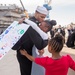 USS Nimitz pulls into port in San Diego