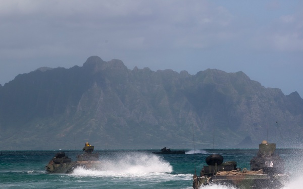 CAC conducts long range swim training exercise