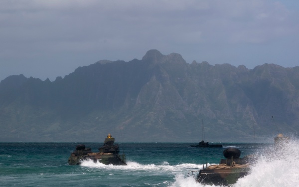 CAC conducts long range swim training exercise