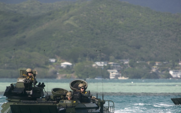 CAC conducts long range swim training exercise