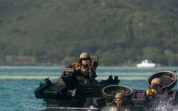 CAC conducts long range swim training exercise