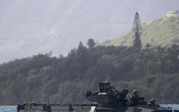 CAC conducts long range swim training exercise