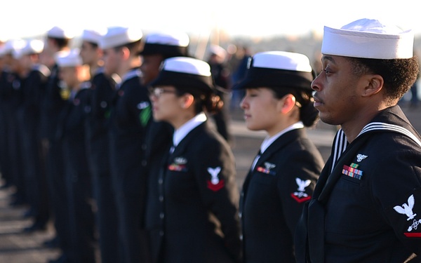 Nimitz pulls into Coronado