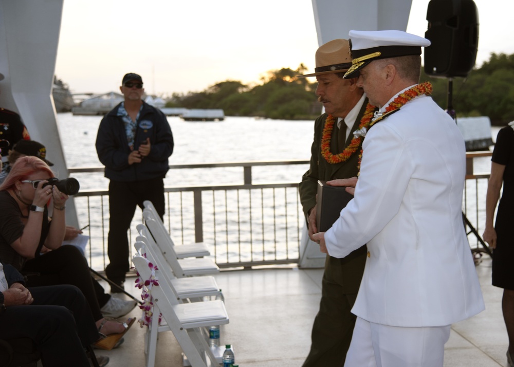Pearl Harbor Survivor Estellee Birdsell Honored With USS Arizona Interment Ceremony