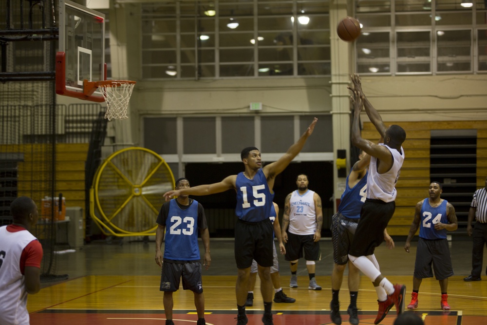 MCCS hosts Southern Camp’s Camp Commander’s Cup Basketball Tournament aboard Camp Foster