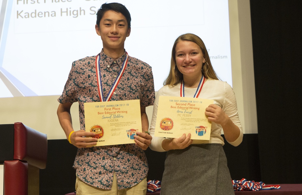Matthew C. Perry hosts Far East Journalism Contest