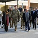 Ambassador Lewis M. Eisenberg, American Ambassador to Italy, visits at Caserma Del Din, Vicenza, Italy