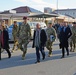 Ambassador Lewis M. Eisenberg, American Ambassador to Italy, visits at Caserma Del Din, Vicenza, Italy