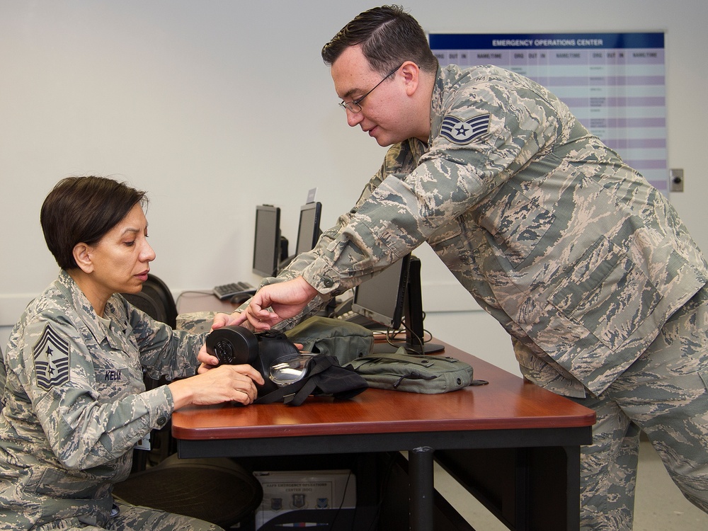 Training Day for Command Chief Kelly