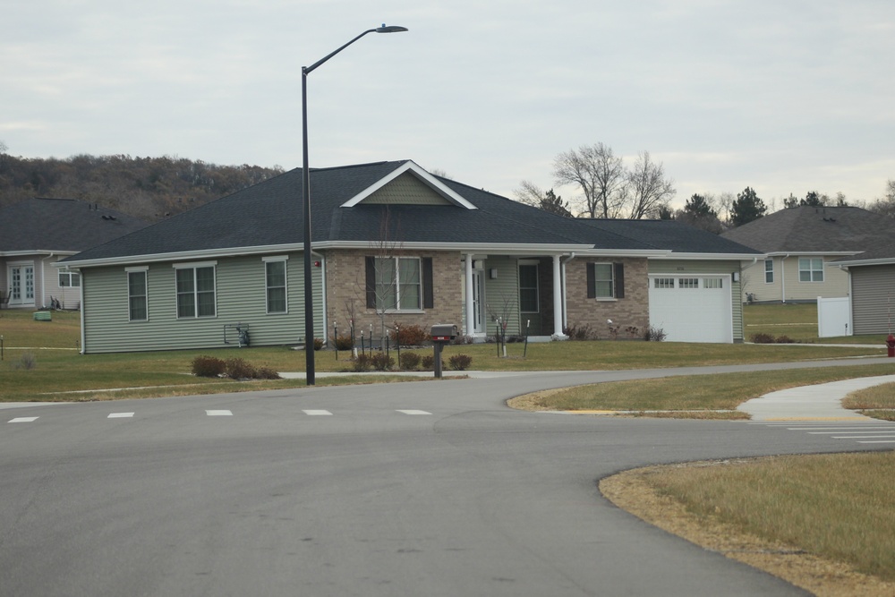 New housing on Fort McCoy's South Post