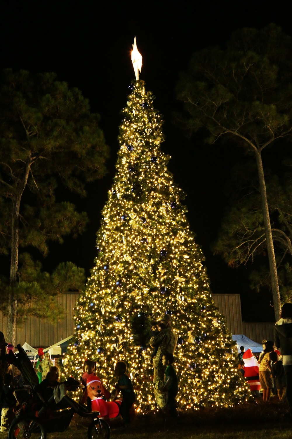 Stewart celebrates season with holiday Tree Lighting