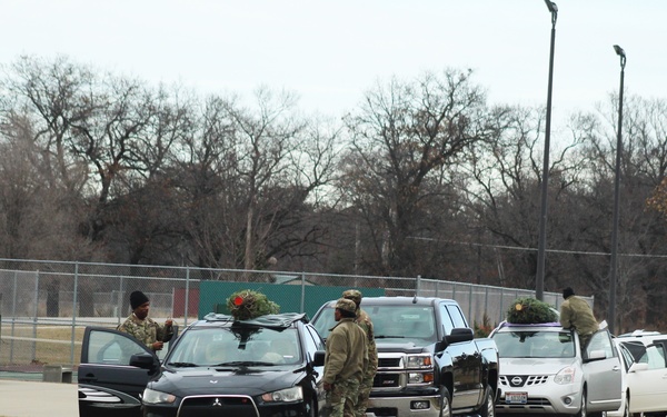 Fort McCoy military members receive trees through Trees for Troops