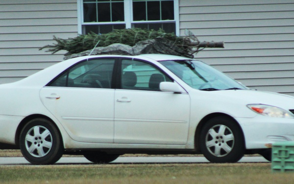 Fort McCoy military members receive trees through Trees for Troops