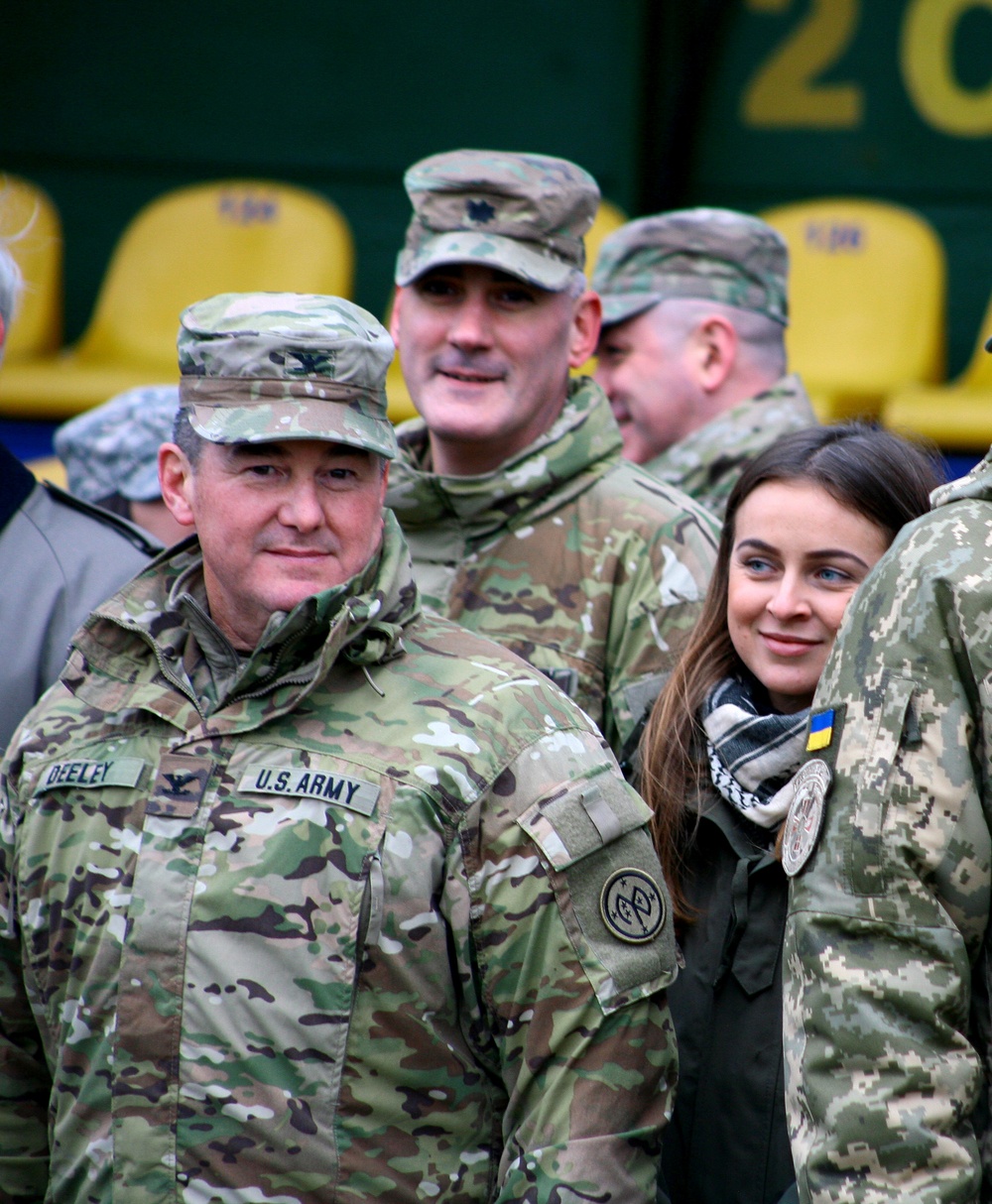 DVIDS - News - JMTG-U Honors Ukrainian Armed Forces Day with Ambulance ...