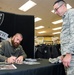 Oakland Raiders Lee Smith visits Travis Exchange