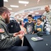 Oakland Raiders Lee Smith visits Travis Exchange