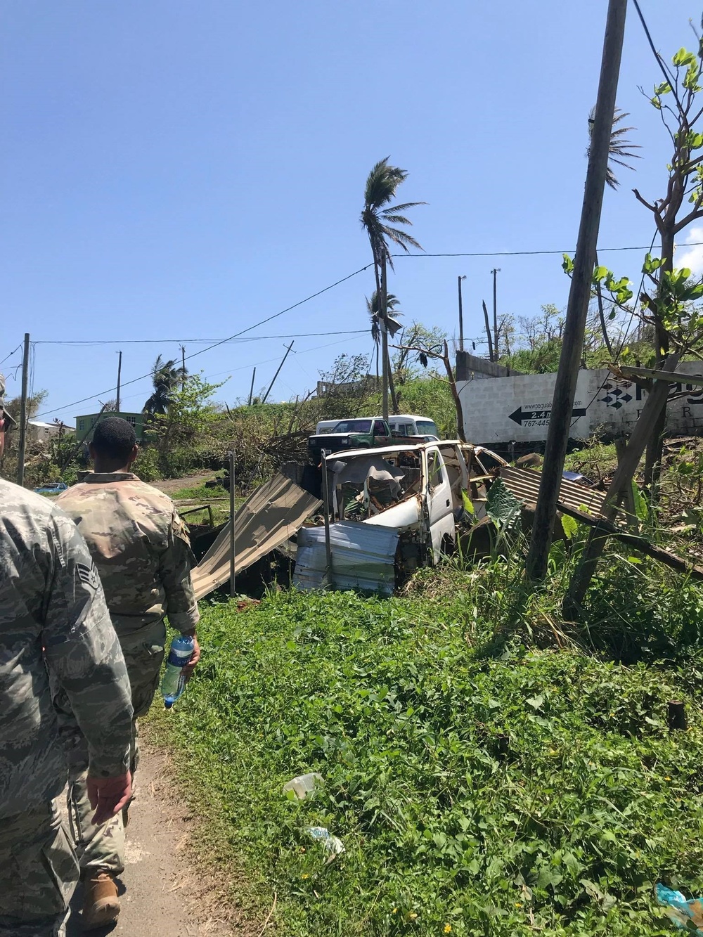 62nd APS lifts cargo, spirits on island of Dominica