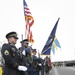 Michigan Honor Guard members participate in Latvia's 99th Independence Day parade