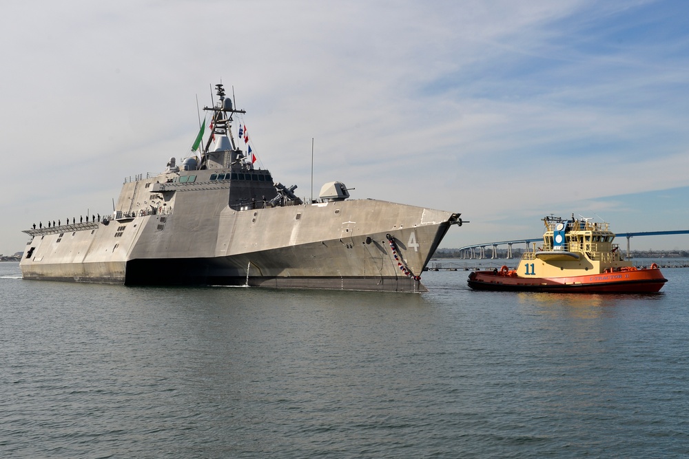 USS Coronado (LCS 4) returns from 18 month deployment