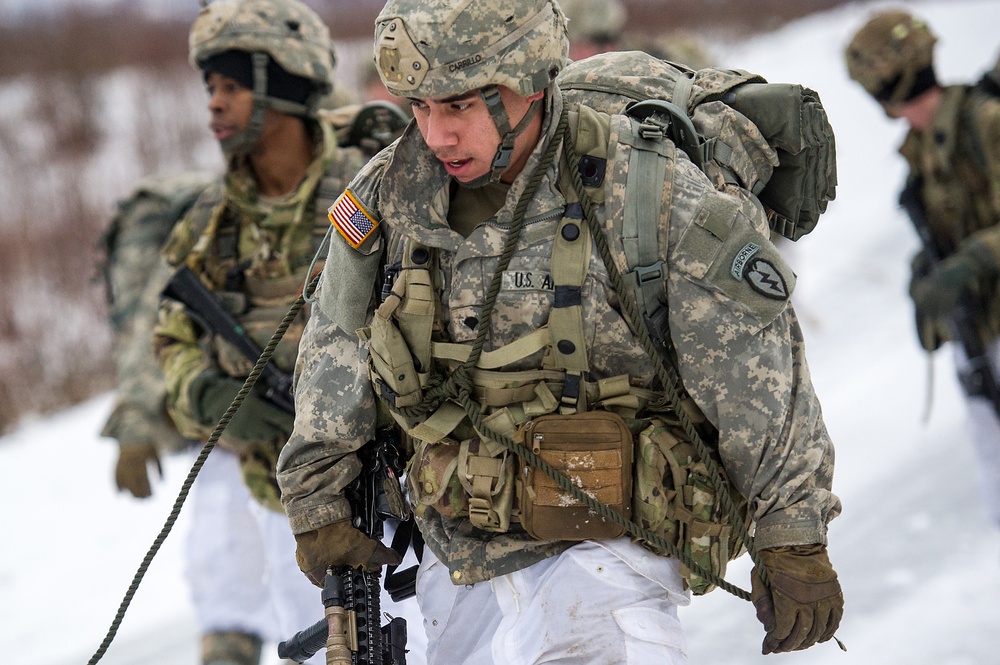 Airborne engineers test their mettle