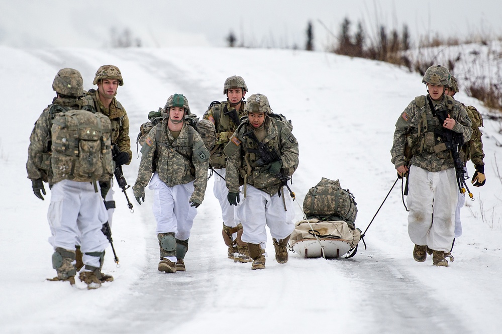 Airborne engineers test their mettle