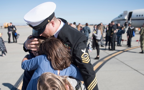 CVW-11 returns from deployment