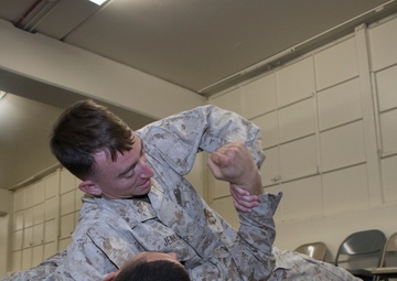 TSD Conducts MCMAP Aboard Camp Pendleton