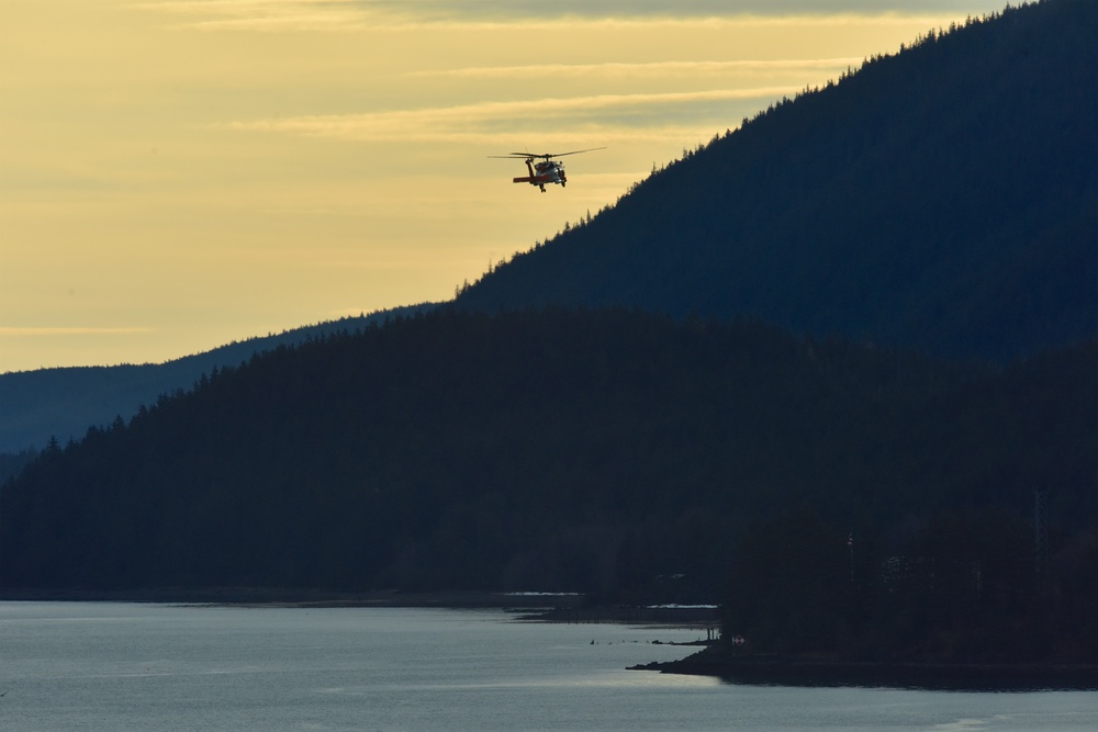 Coast Guard searches for two people in Juneau, Alaska