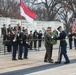 Singapore Chief of Defence Lt. Gen. Perry Lim Participates in an Armed Forces Full Honors Wreath-Laying at the Tomb of the Unknown Soldier