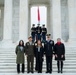 Singapore Chief of Defence Lt. Gen. Perry Lim Participates in an Armed Forces Full Honors Wreath-Laying at the Tomb of the Unknown Soldier