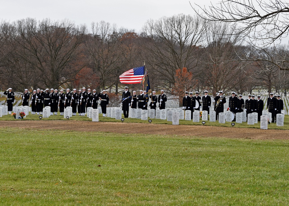 Radioman 3rd Class Howard W. Bean, assigned to the Battleship USS Oklahoma during the Pearl Harbor Attack, is laid to rest.