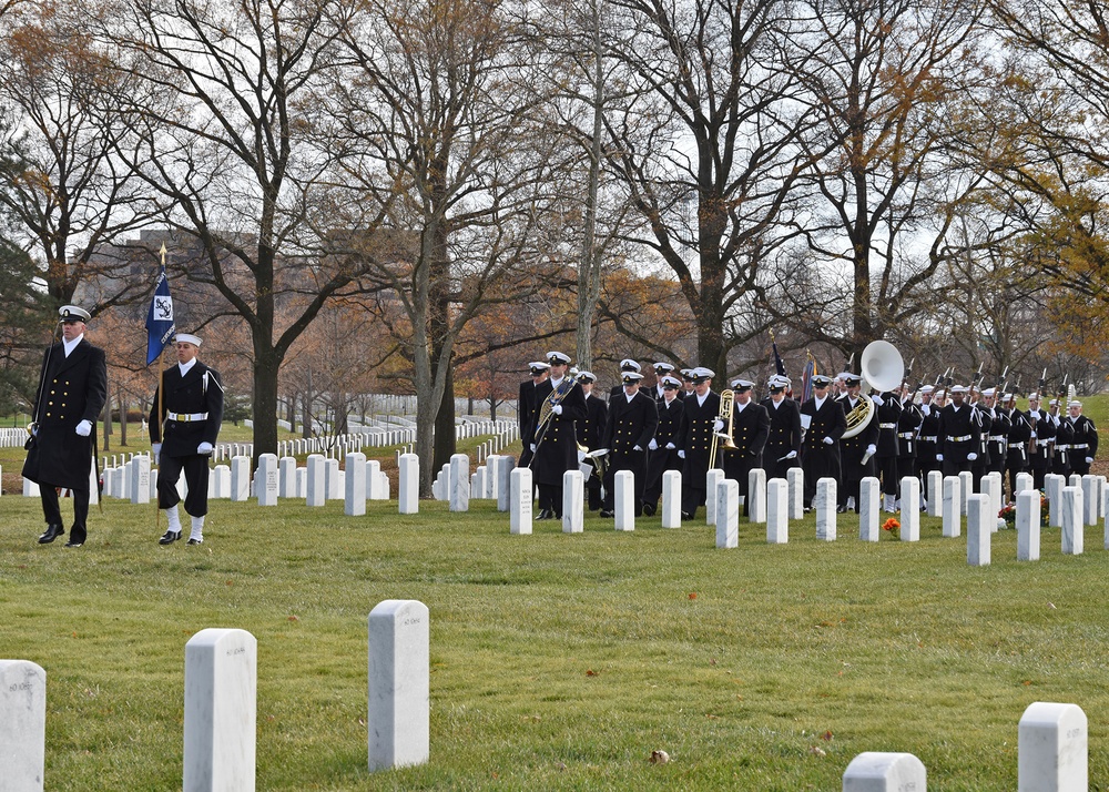 Radioman 3rd Class Howard W. Bean, assigned to the Battleship USS Oklahoma during the Pearl Harbor Attack, is laid to rest.