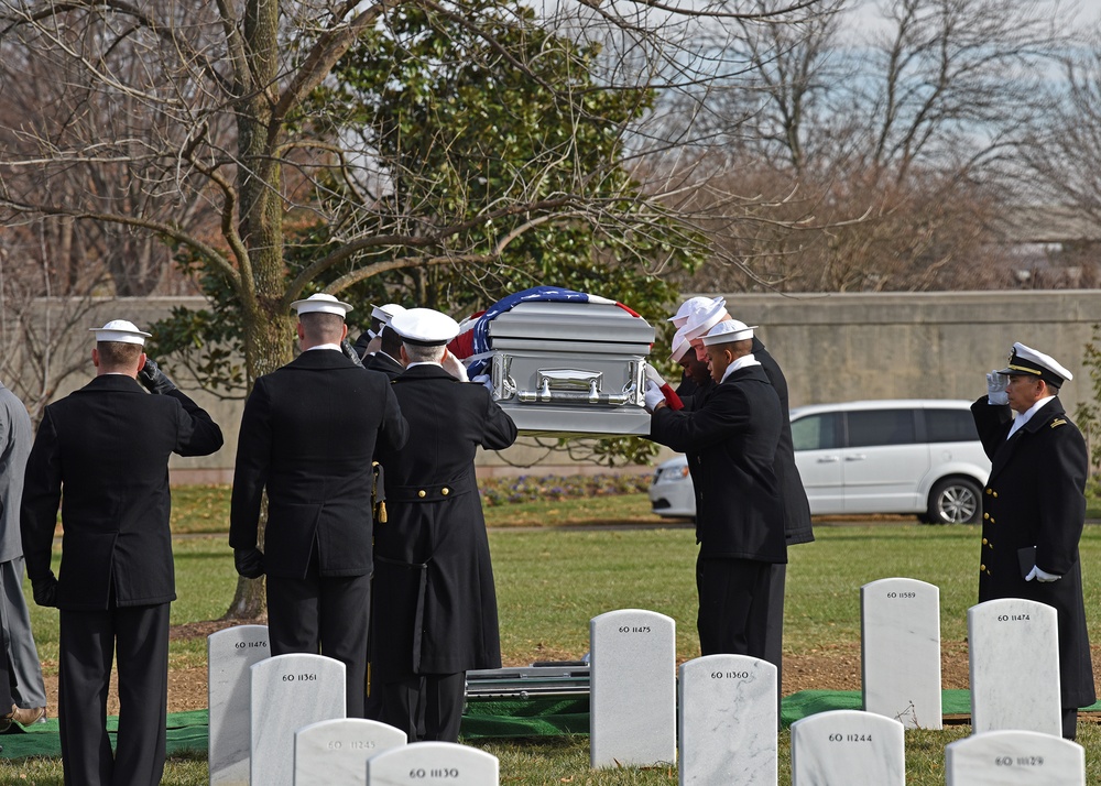 Radioman 3rd Class Howard W. Bean, assigned to the Battleship USS Oklahoma during the Pearl Harbor Attack, is laid to rest.