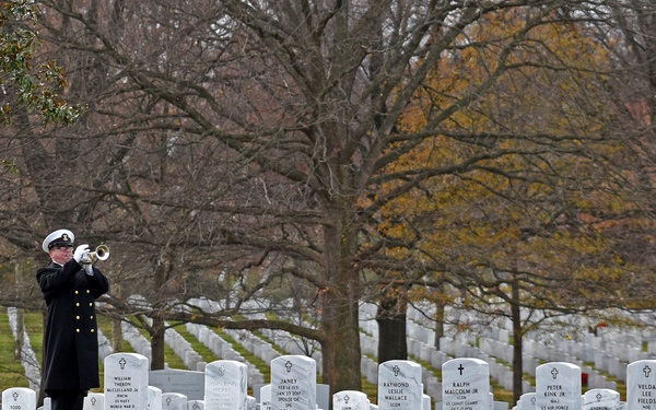 Radioman 3rd Class Howard W. Bean, assigned to the Battleship USS Oklahoma during the Pearl Harbor Attack, is laid to rest.