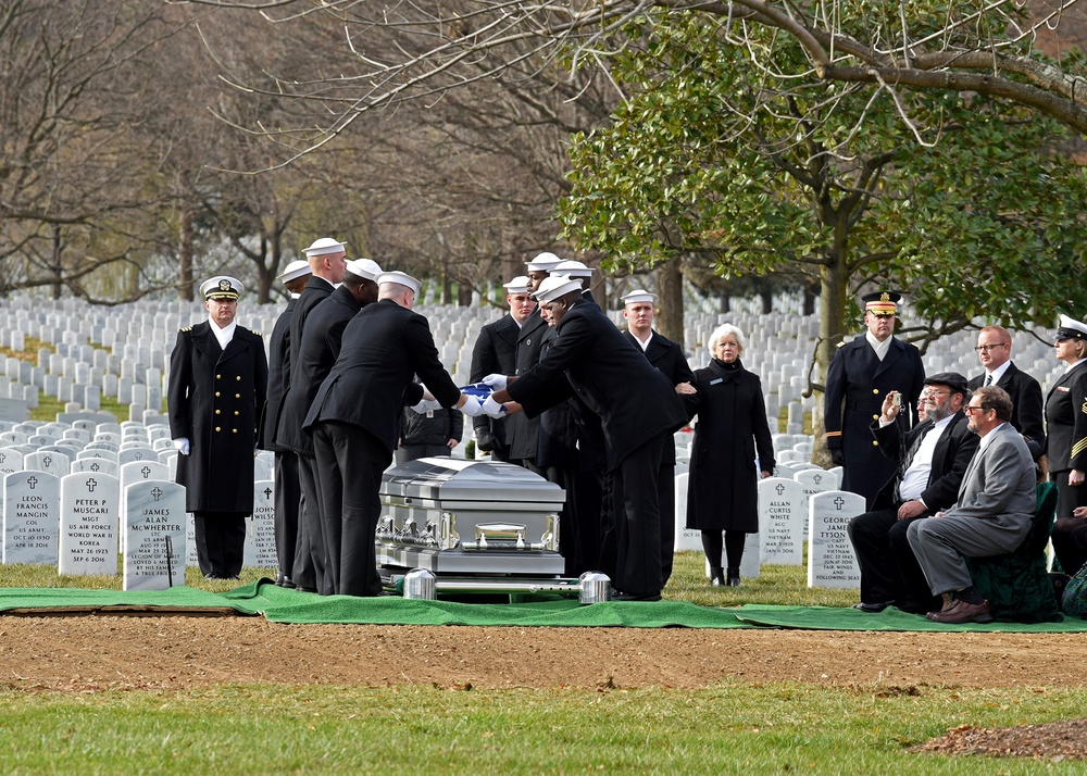 Radioman 3rd Class Howard W. Bean, assigned to the Battleship USS Oklahoma during the Pearl Harbor Attack, is laid to rest.