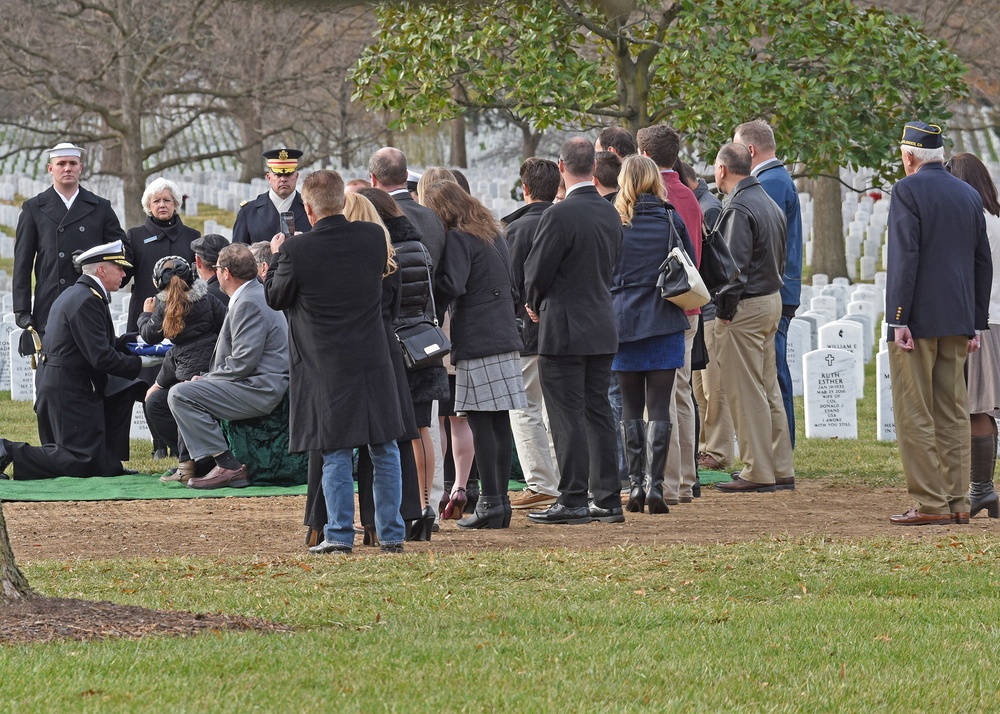 Radioman 3rd Class Howard W. Bean, assigned to the Battleship USS Oklahoma during the Pearl Harbor Attack, is laid to rest.