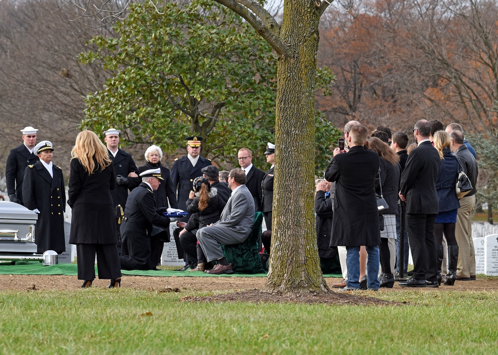 Radioman 3rd Class Howard W. Bean, assigned to the Battleship USS Oklahoma during the Pearl Harbor Attack, is laid to rest.