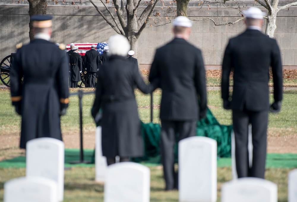 Radioman 3rd Class Howard W. Bean, assigned to the Battleship USS Oklahoma during the Pearl Harbor Attack, is laid to rest.