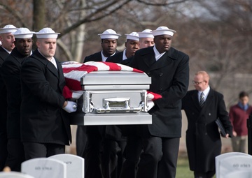 Radioman 3rd Class Howard W. Bean, assigned to the Battleship USS Oklahoma during the Pearl Harbor Attack, is laid to rest.